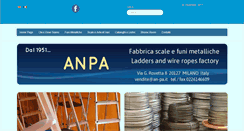 Desktop Screenshot of an-pa.it